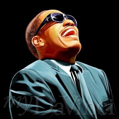 Ray Charles Pop Art Print - myDaVinci
